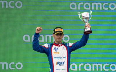 Gabriel Bortoleto returned to the podium of the FIA F3