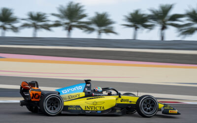 Gabriel Bortoleto completed the F2 preseason in Bahrain