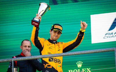 Gabriel Bortoleto takes second place in Formula 2 Championship