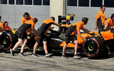 Gabriel Bortoleto had his first F1 test