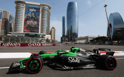 Gabriel Bortoleto finished just outside the points in Azerbaijan