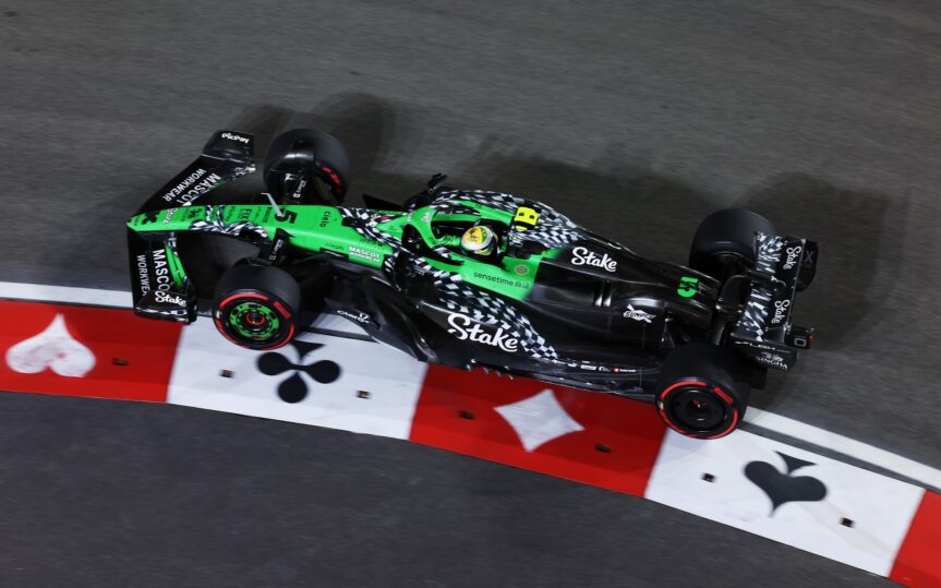 Gabriel Bortoleto está em Las Vegas para 22ª etapa do Mundial de F1